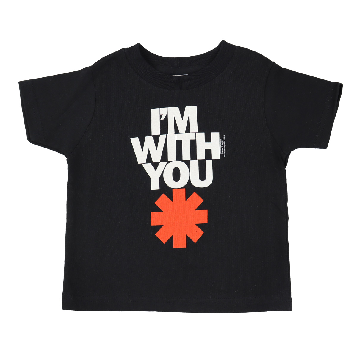 Red Hot Chili Peppers I'm with you キッズ ブラック ロック Tシャツ 