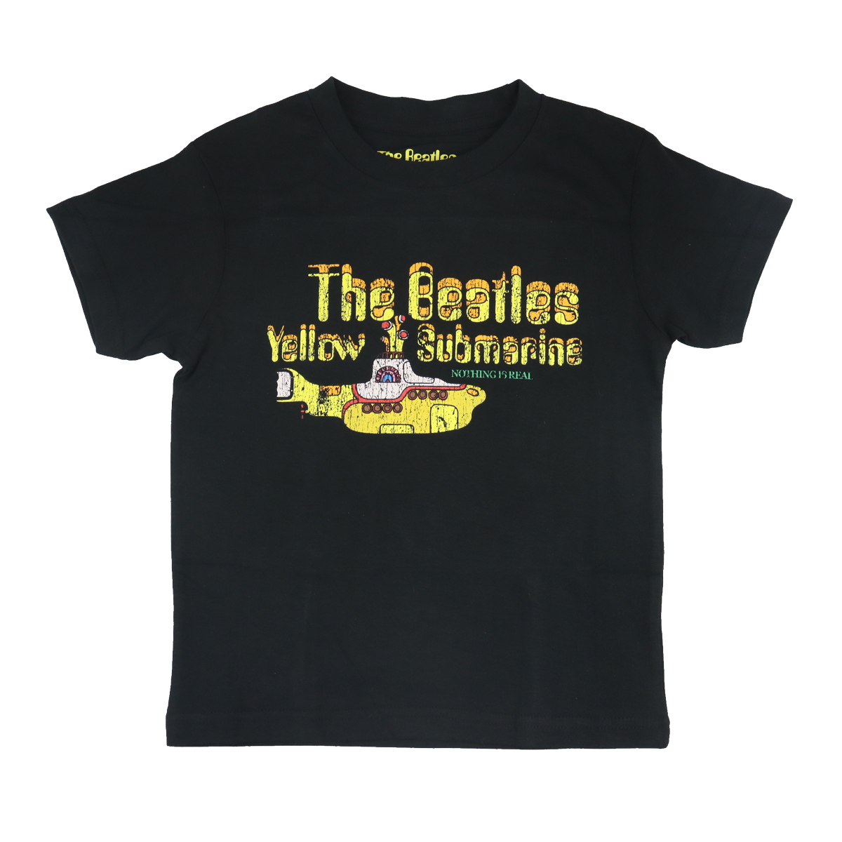 The Beatles Yellow Submarine Nothing Is Real キッズロックTシャツ - パプリカベビー